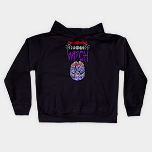 Wickedest witch in town Kids Hoodie